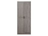 Cornelia Storage Closet 1.0 in Grey by Manhattan Comfort at Eve Furniture