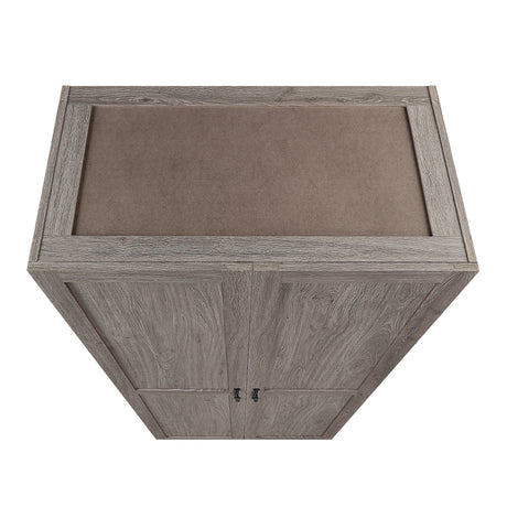 Cornelia Storage Closet 1.0 in Grey (set of 2) by Manhattan Comfort at Eve Furniture
