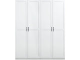 Cornelia Storage Closet 1.0 in White (set of 2) by Manhattan Comfort at Eve Furniture