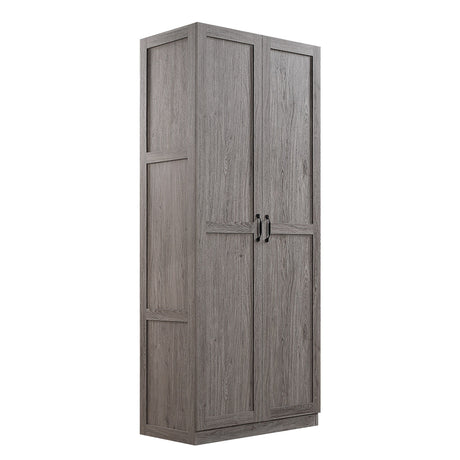 Cornelia Storage Closet 2.0 in Grey by Manhattan Comfort at Eve Furniture