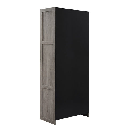 Cornelia Storage Closet 2.0 in Grey by Manhattan Comfort at Eve Furniture