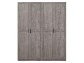 Cornelia Storage Closet 2.0 in Grey (set of 2) by Manhattan Comfort at Eve Furniture