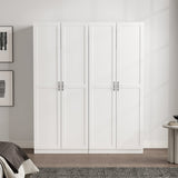 Cornelia Storage Closet 2.0 in White (set of 2) by Manhattan Comfort at Eve Furniture