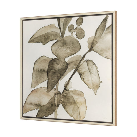 Cornus Alba I by Mercana Studio Hand-Embellished Textured Framed Canvas Artwork by Mercana at Eve Furniture