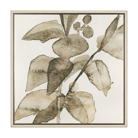 Cornus Alba I by Mercana Studio Hand-Embellished Textured Framed Canvas Artwork by Mercana at Eve Furniture