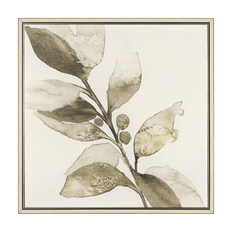 Cornus Alba II by Mercana Studio Hand-Embellished Textured Framed Canvas Artwork by Mercana at Eve Furniture