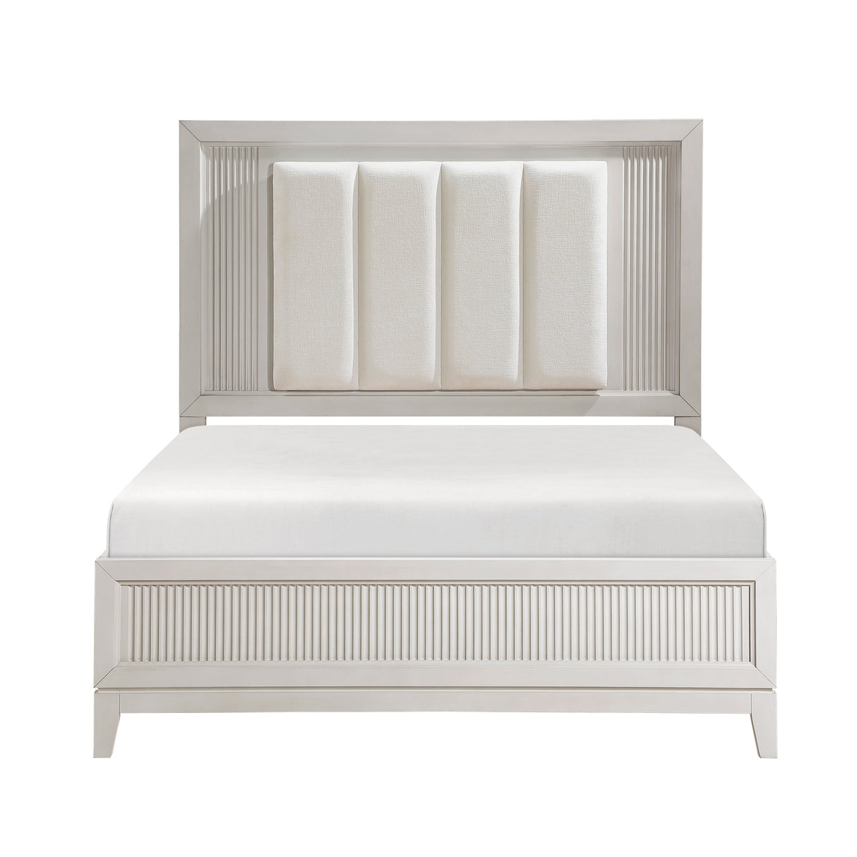Cornwall Antique White California King Bed by Homelegance at Eve Furniture