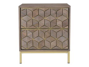 Corolla Grey Nightstand