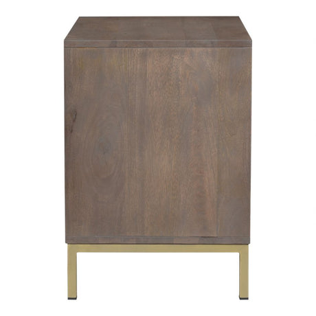Corolla Nightstand by Moe's Home at Eve Furniture