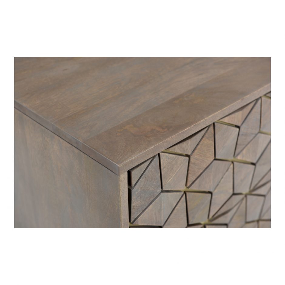 Corolla Nightstand by Moe's Home at Eve Furniture