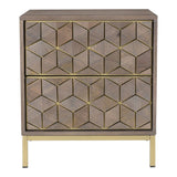 Corolla Nightstand by Moe's Home at Eve Furniture