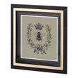 Coronation I by Mercana Studio a Hand Embellished Textured Framed Art Print Matted under Glass by Mercana at Eve Furniture