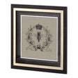 Coronation II by Mercana Studio a Hand Embellished Textured Framed Art Print Matted under Glass by Mercana at Eve Furniture