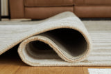 Corrbell Beige/White Large Rug by Ashley at Eve Furniture