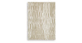 Corrbell Beige/White Medium Rug by Ashley at Eve Furniture