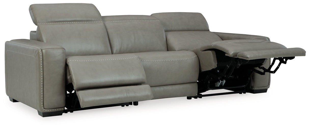 Correze Gray Power Reclining Living Room Set
