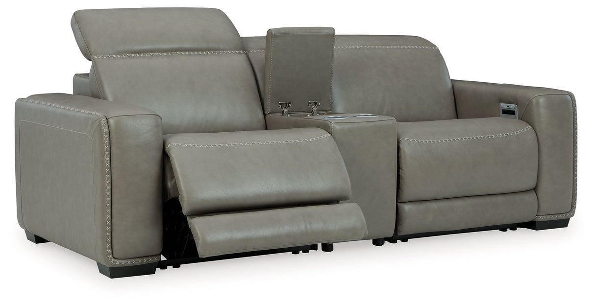 Correze Gray Power Reclining Living Room Set