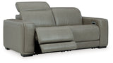 Correze Gray Power Reclining Living Room Set