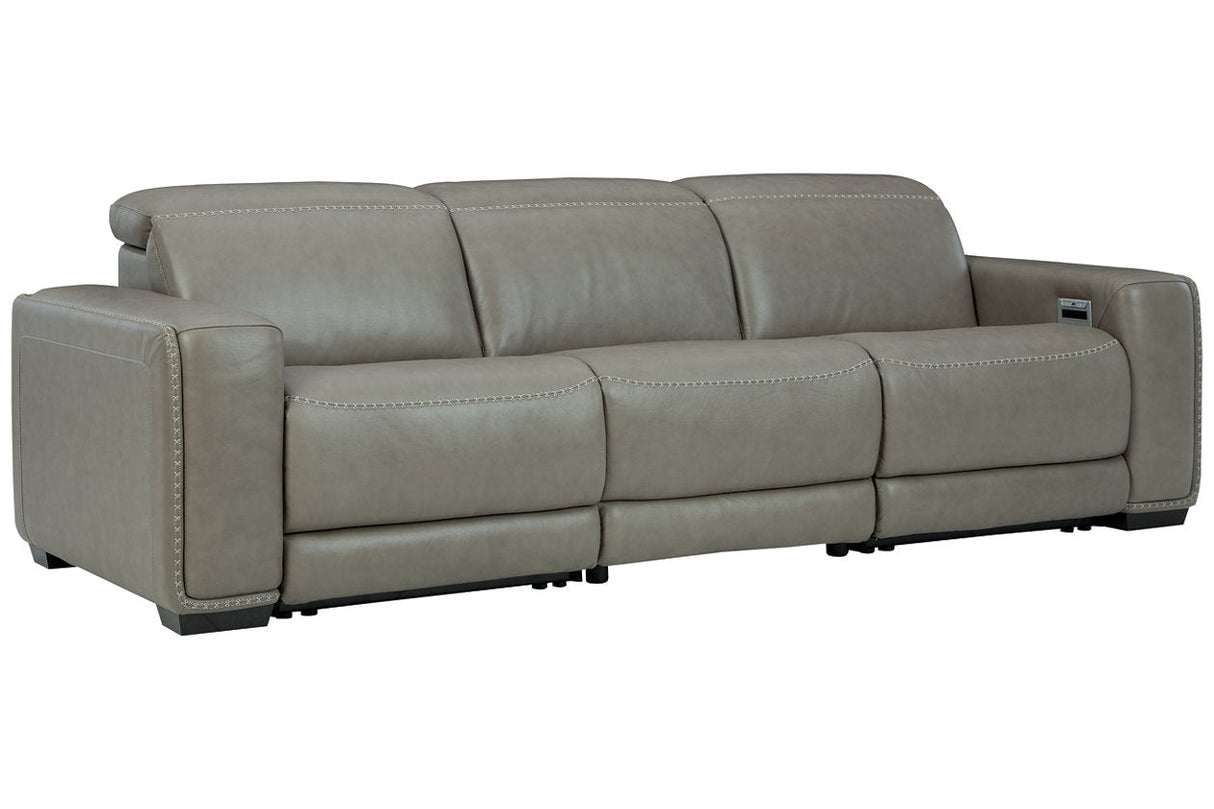 Correze Gray Power Reclining Living Room Set