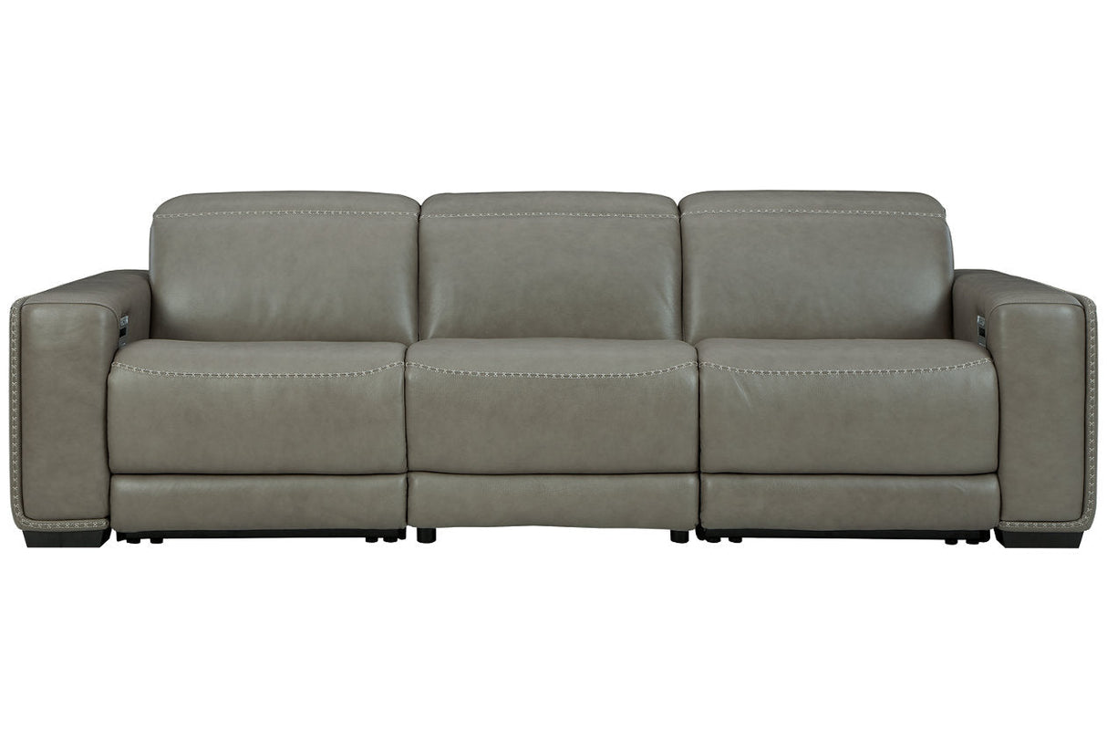 Correze Gray Power Reclining Living Room Set