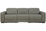 Correze Gray Power Reclining Living Room Set