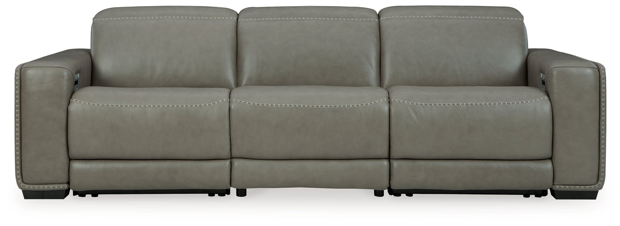 Correze Gray Power Reclining Living Room Set