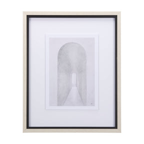 Corridor II by Mercana Studio a Hand Embellished Textured Framed Art Print Matted under Glass by Mercana at Eve Furniture