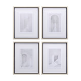 Corridor IV by Mercana Studio a Hand Embellished Textured Framed Art Print Matted under Glass by Mercana at Eve Furniture
