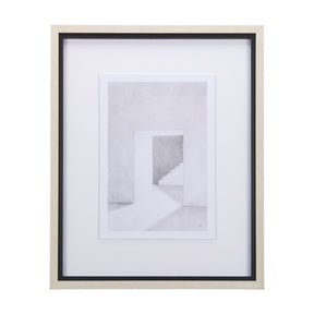 Corridor IV by Mercana Studio a Hand Embellished Textured Framed Art Print Matted under Glass by Mercana at Eve Furniture