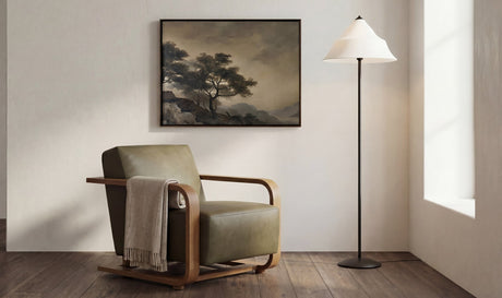 Corrina Floor Lamp White by Moe's Home at Eve Furniture