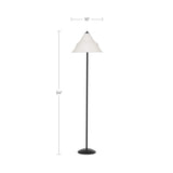 Corrina White Floor Lamp by Moe's Home at Eve Furniture