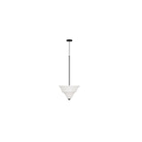 Corrina White Small Pendant Lamp by Moe's Home at Eve Furniture
