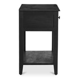 Corrine Antique Black Nightstand by MOES at Eve Furniture