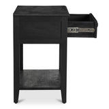 Corrine Antique Black Nightstand by MOES at Eve Furniture