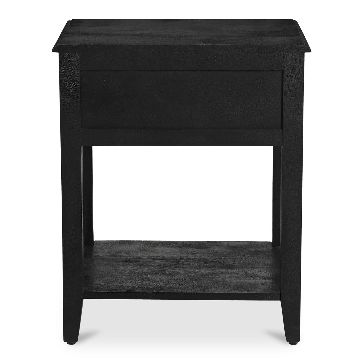 Corrine Antique Black Nightstand by MOES at Eve Furniture