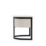 Corso Dining Chair in Cream by Manhattan Comfort at Eve Furniture
