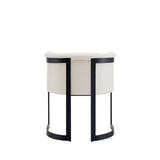 Corso Dining Chair in Cream by Manhattan Comfort at Eve Furniture