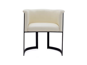 Corso Dining Chair in Cream by Manhattan Comfort at Eve Furniture