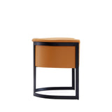 Corso Dining Chair in Tan by Manhattan Comfort at Eve Furniture