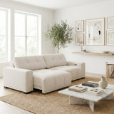 Corston Beige Linen PWR Slider Sofa by Ashcroft Furniture at Eve Furniture
