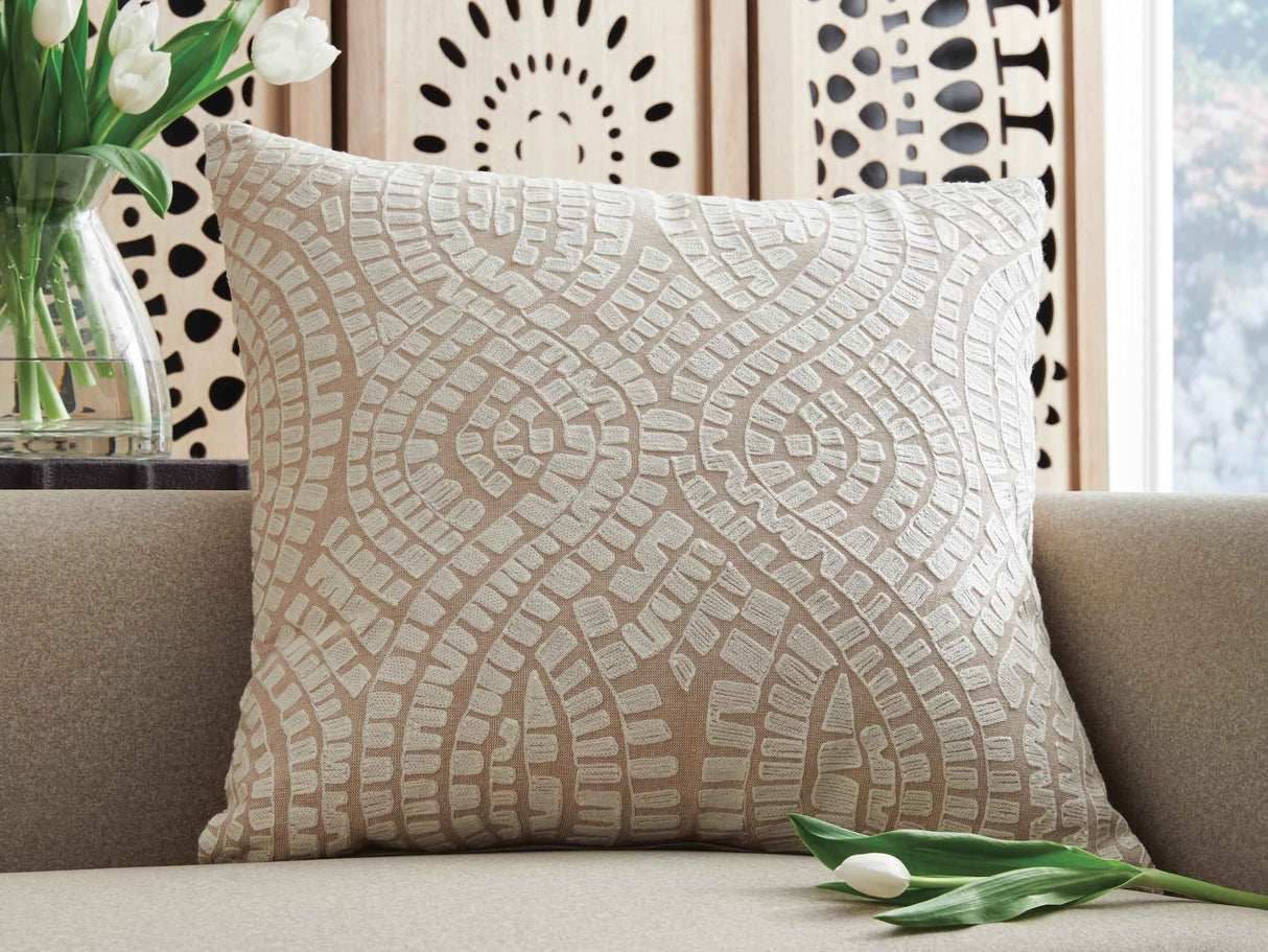 Cortlen Beige/Ivory Pillow by Ashley at Eve Furniture