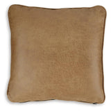 Cortnie Caramel Pillow by Ashley at Eve Furniture