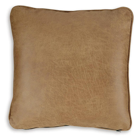 Cortnie Caramel Pillow by Ashley at Eve Furniture
