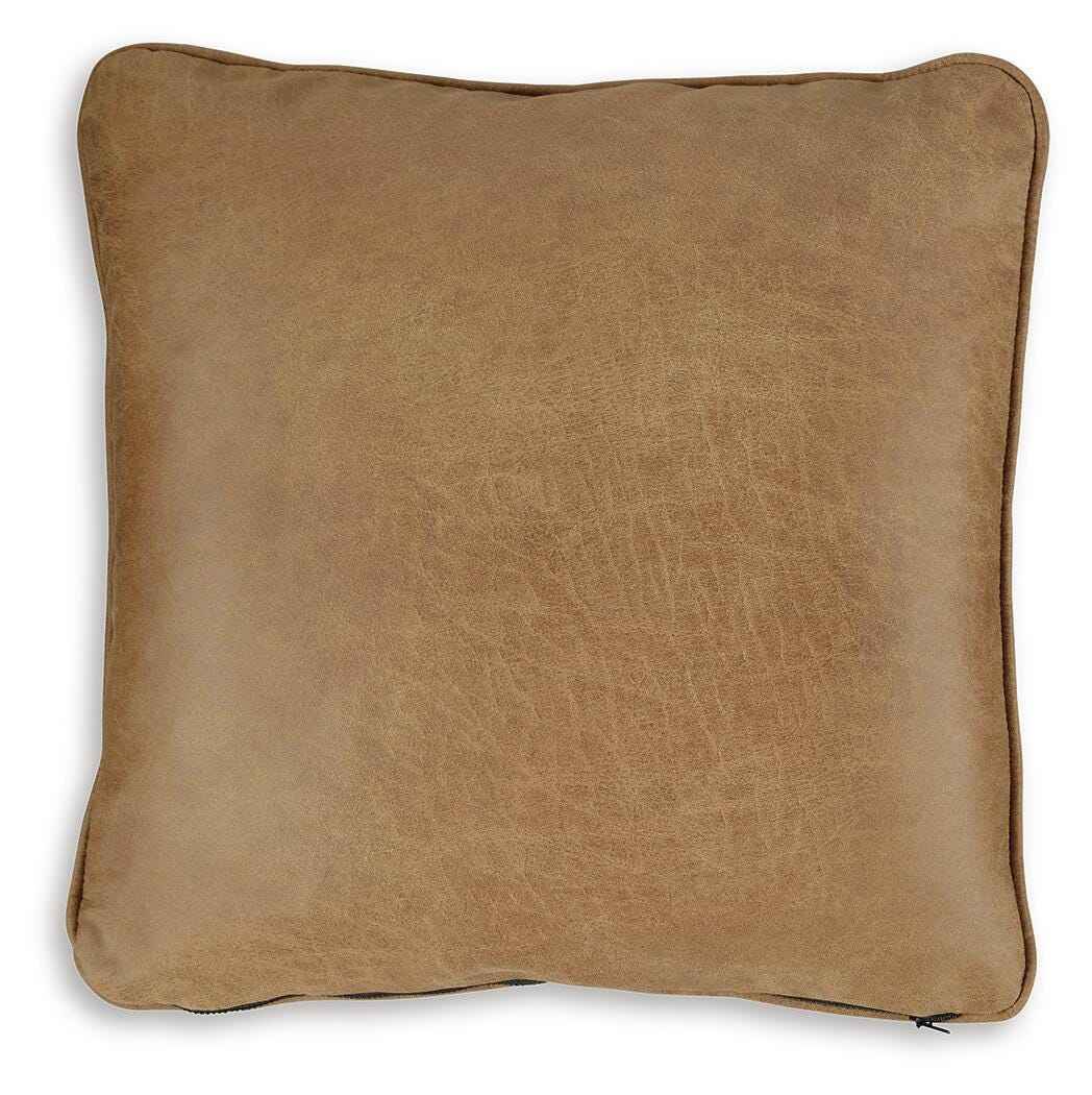 Cortnie Caramel Pillow by Ashley at Eve Furniture