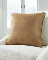 Cortnie Caramel Pillow by Ashley at Eve Furniture