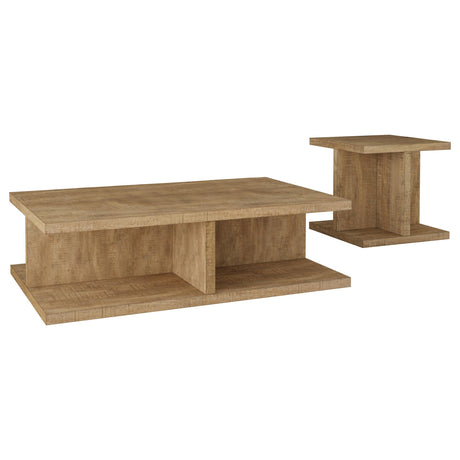 Cortona Mango 2-Piece Coffee and End Table Set by Coaster at Eve Furniture