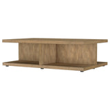 Cortona Mango Square Coffee Table by Coaster at Eve Furniture