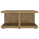 Cortona Mango Square Coffee Table by Coaster at Eve Furniture