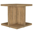 Cortona Mango Square End Table by Coaster at Eve Furniture