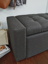 Cortwell Gray Storage Bench by Ashley at Eve Furniture